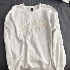 White Bride Sweatshirt